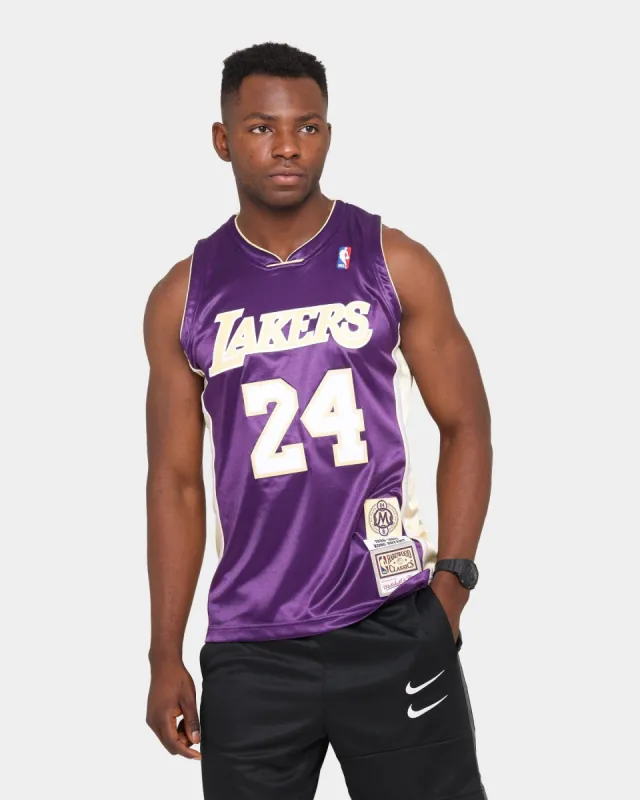 Mitchell & Ness Men's Hall of Fame Kobe Bryant '96-97 Los Angeles Lakers Authentic Jersey  Purple sold by Culture Kings