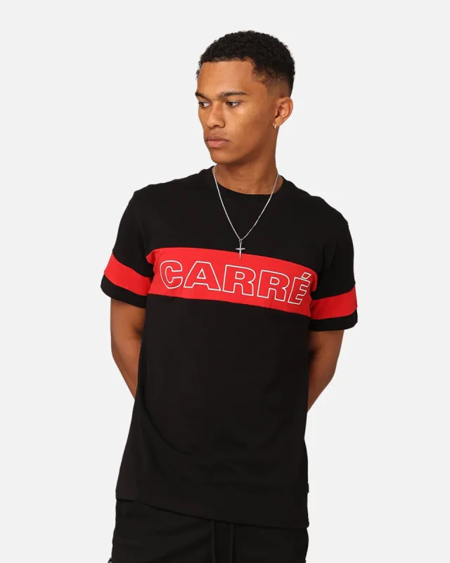 Carre Bars T-Shirt Black/Red sold by Culture Kings