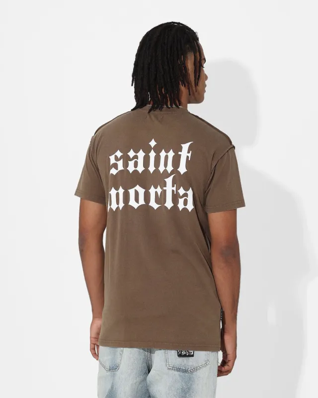 Saint Morta Corrupted Lafayette T-Shirt Vintage Brown sold by Culture Kings