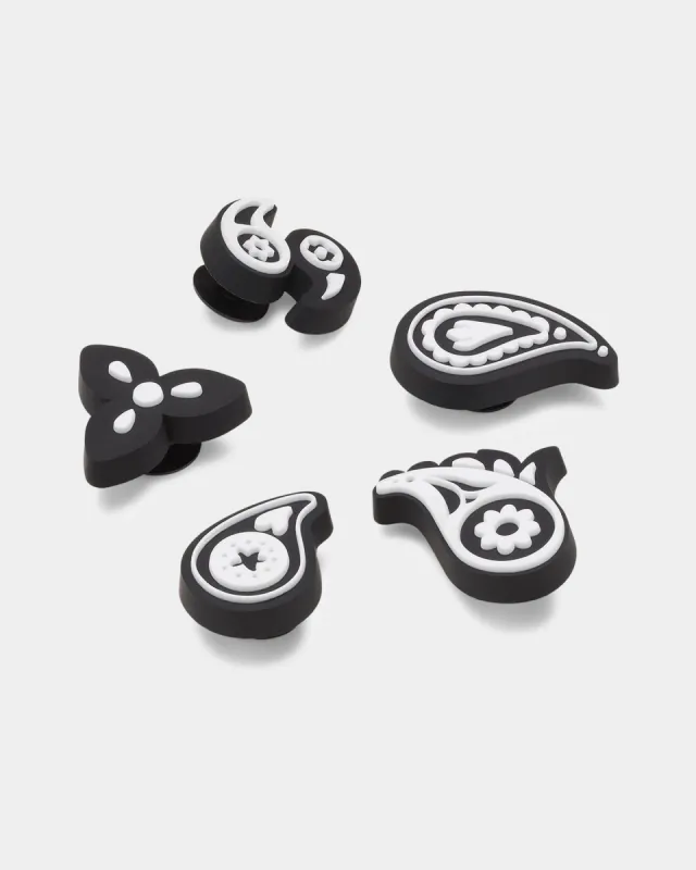 Crocs Paisley Bandana 5 Pack Jibbitz Charms Multi made by Culture Kings