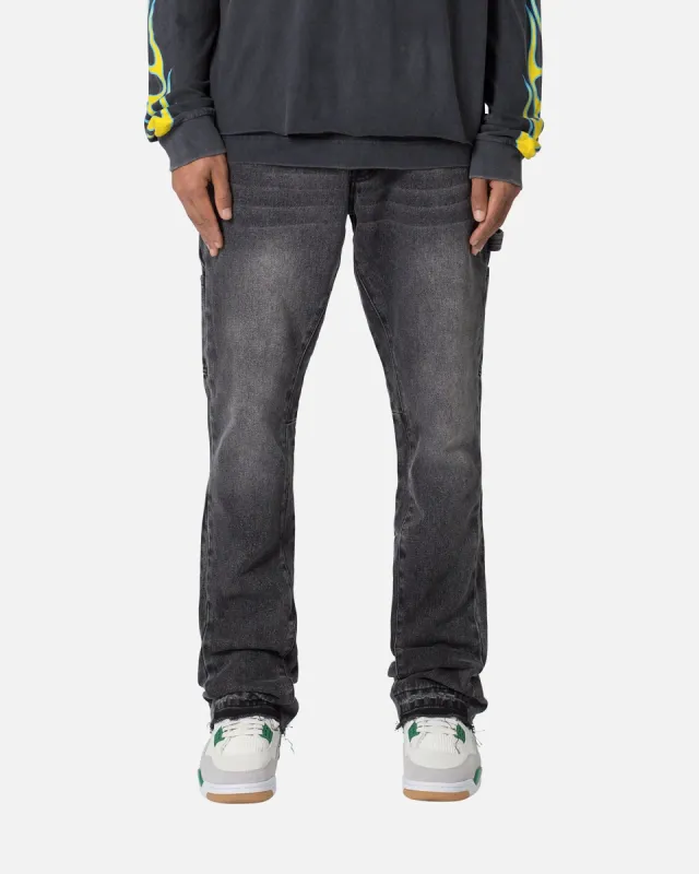MNML B531 Carpenter Flare Denim Jeans Vintage Black sold by Culture Kings