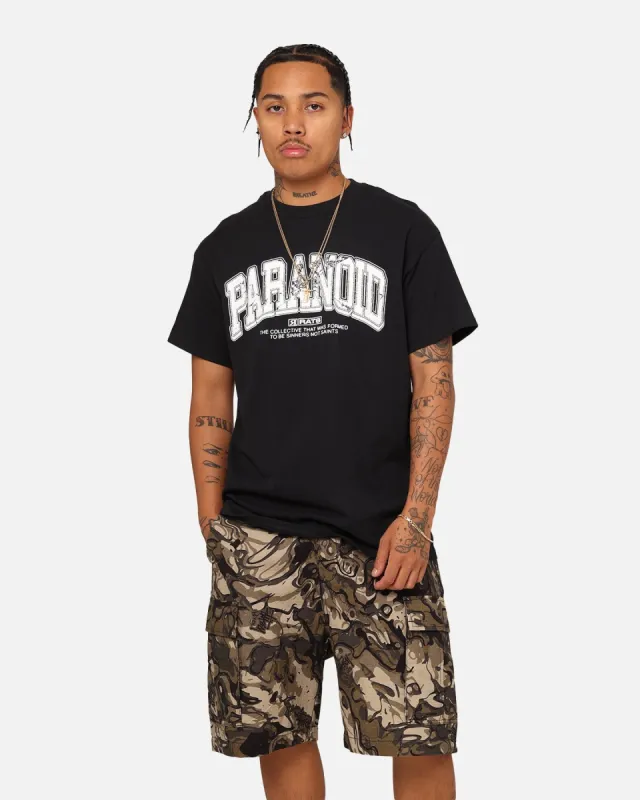 Rats Get Fat Paranoid T-Shirt Black sold by Culture Kings
