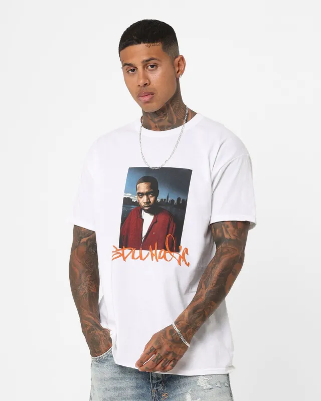 Nas Stillmatic T-Shirt White sold by Culture Kings