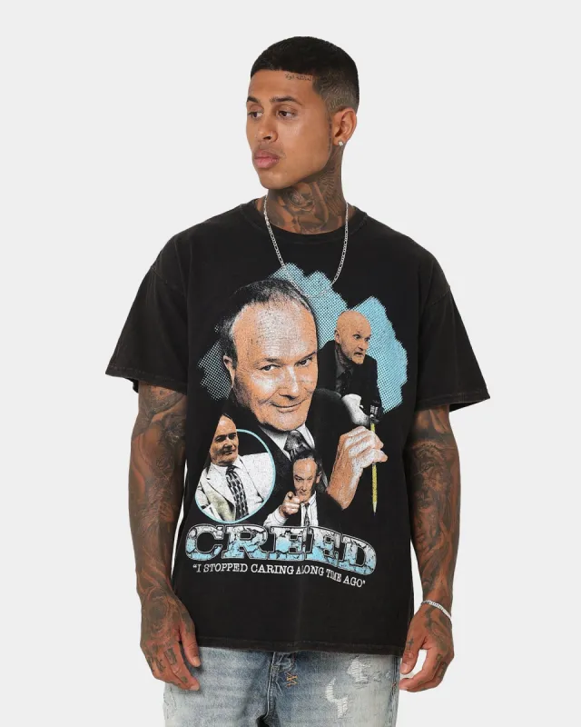 American Thrift X The Office Creed Bratton Vintage T-Shirt Black Wash sold by Culture Kings