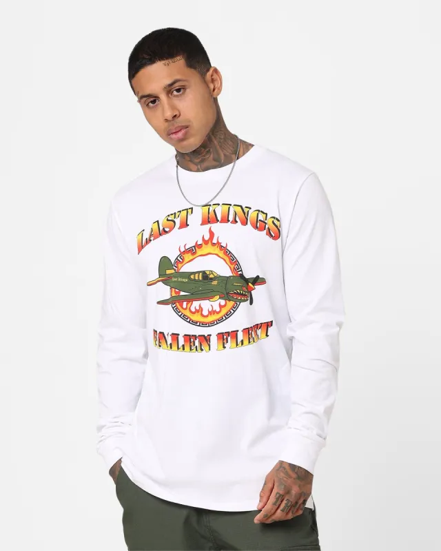 Last Kings Fallen Fleet Long Sleeve T-Shirt White sold by Culture Kings