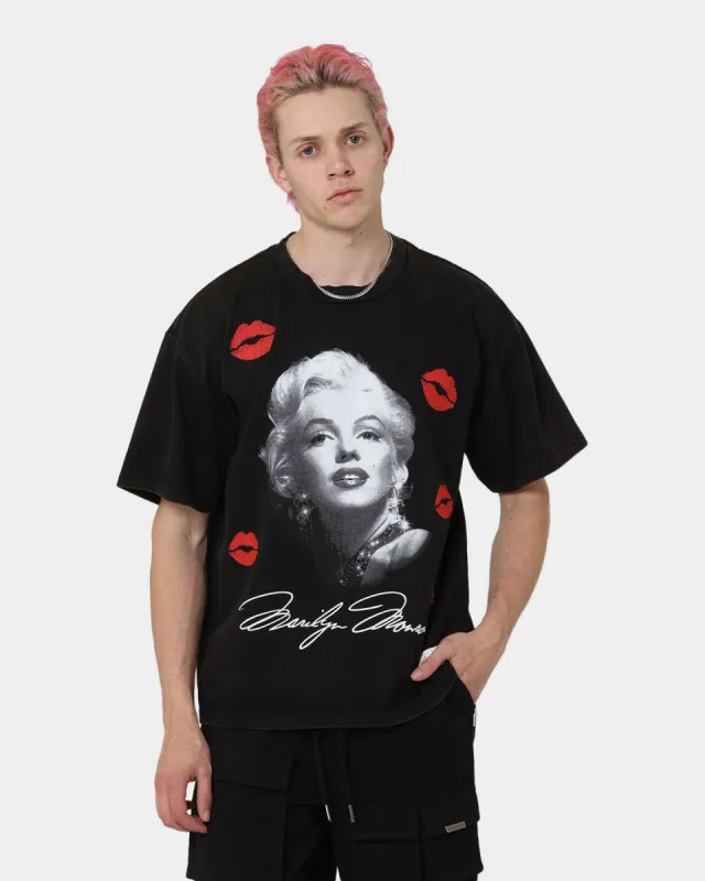 Carré X Marilyn Monroe Wonderful Vintage T-Shirt Washed Black sold by Culture Kings