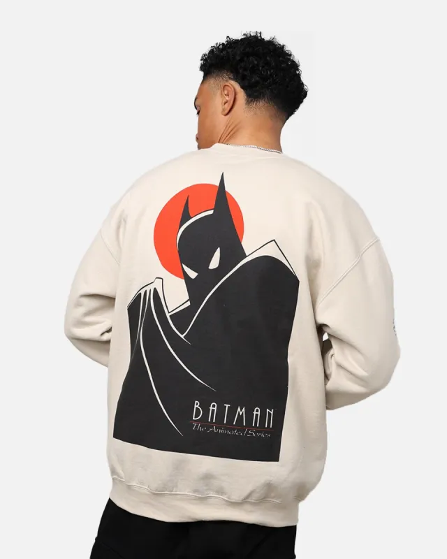 American Thrift X DC Batman The Animated Series Crewneck Sand sold by Culture Kings