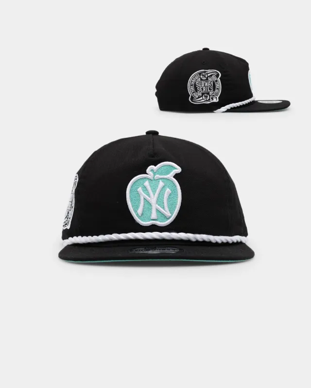 New Era New York Yankees 'Black Cool Mint Golfer Collection' Golfer Snapback Black/Mint sold by Culture Kings