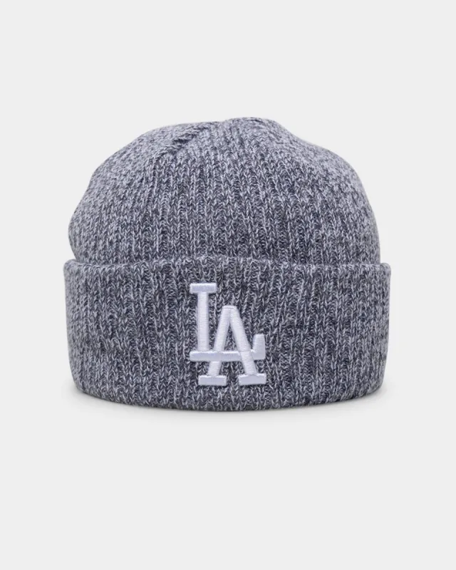 New Era Los Angeles Dodgers Q223 Knitted Beanie Grey Speckle sold by Culture Kings