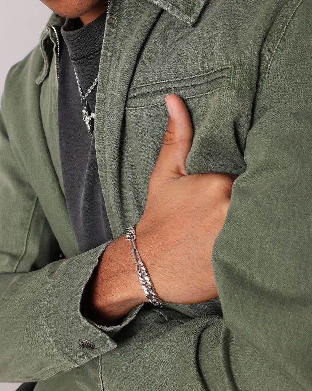 NXS Cable Durum Bracelet Stainless Steel sold by Culture Kings