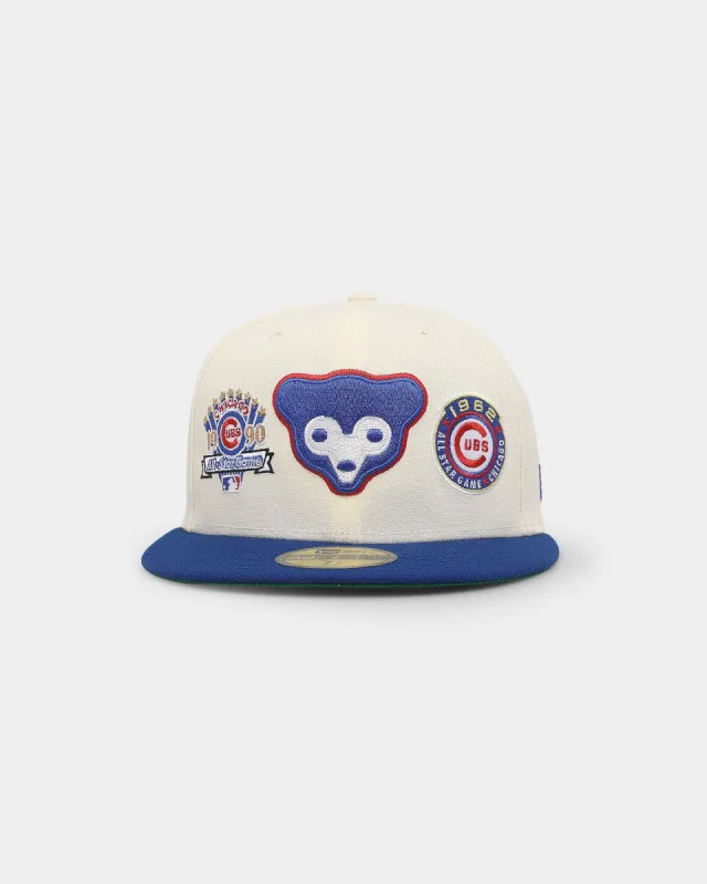 New Era Chicago Cubs 'Chrome All Star' 59FIFTY Fitted Chrome White sold by Culture Kings