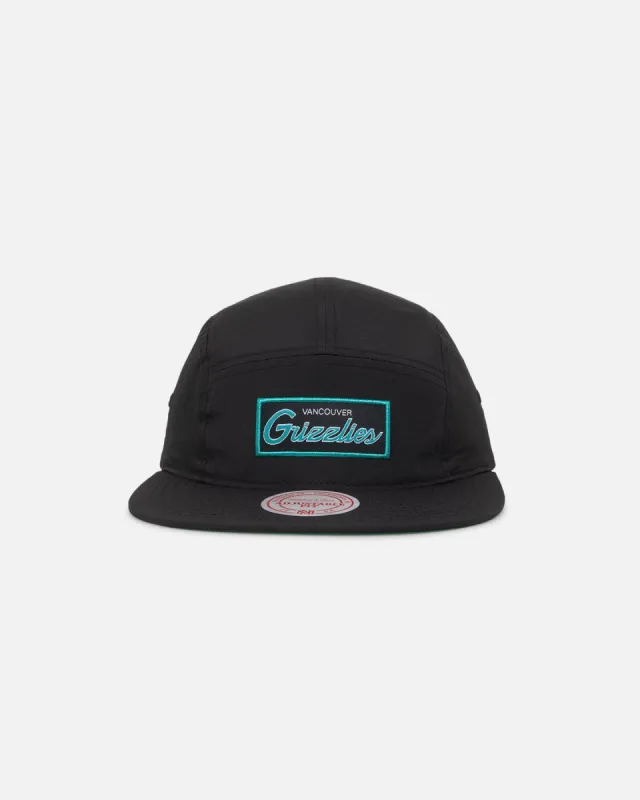 Mitchell & Ness Memphis Grizzlies Team Logo Camper Strapback Black sold by Culture Kings