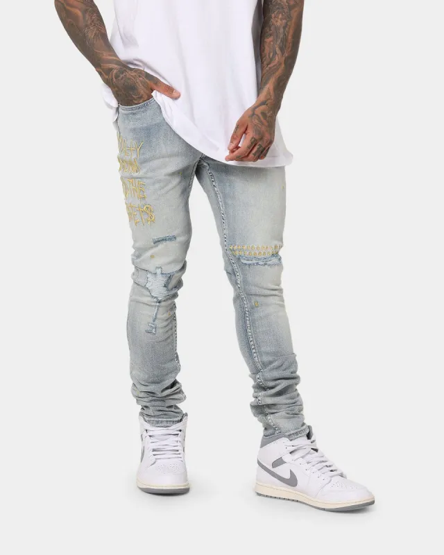 Ksubi 23 Van Winkle Mid Blue Denim Pants Denim made by Culture Kings