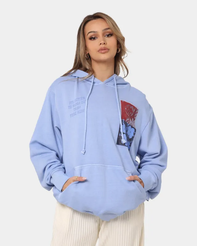 Dead Studios Flower Wave Hoodie Pale Blue sold by Culture Kings