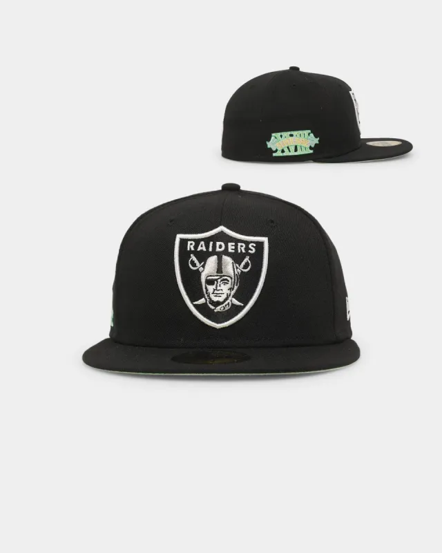 New Era Las Vegas Raiders Citrus Pop 59FIFTY Fitted Black sold by Culture Kings