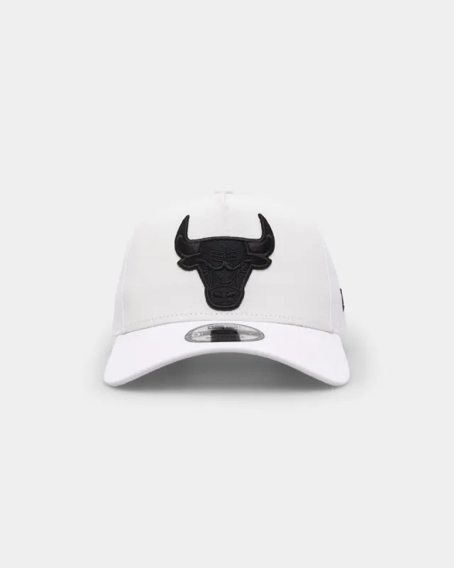 New Era Chicago Bulls 'UV Activated' 9FORTY A-Frame Snapback UV Active White sold by Culture Kings