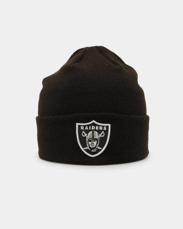 New Era Raiders 6 Dart Cuff Beanie Black/OTC sold by Culture Kings