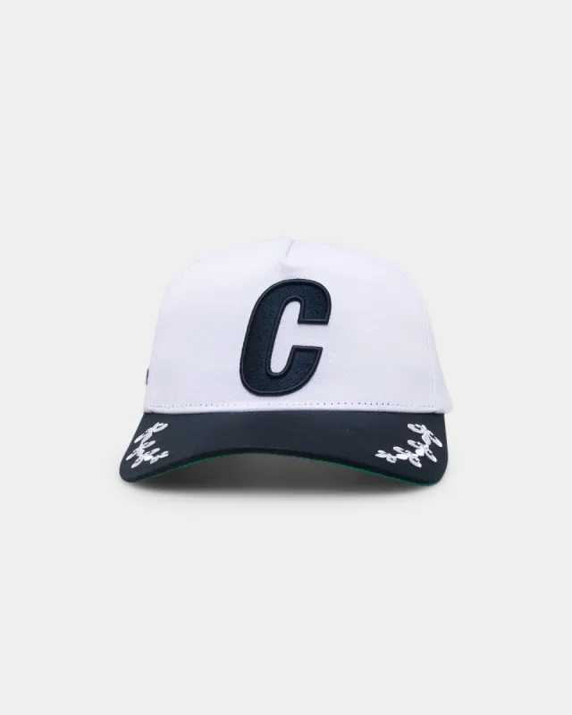 Carre Le Fleur Snapback White/Navy sold by Culture Kings