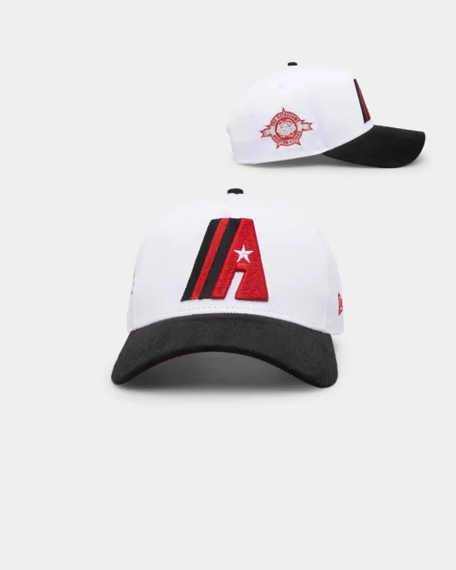 New Era Houston Astros 'Fire Red' 9FORTY A-Frame Snapback White/Black sold by Culture Kings