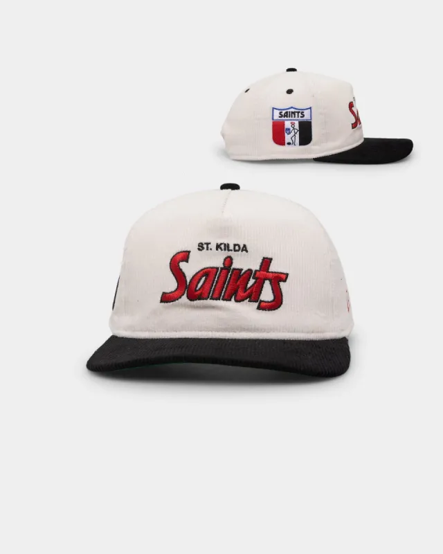 New Era St. Kilda Saints "AFL Cord Script" Golfer Snapback Chrome/OTC sold by Culture Kings
