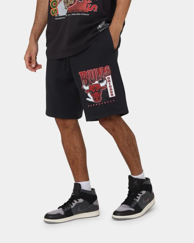 Mitchell & Ness Chicago Bulls How Many Shorts Faded Black sold by Culture Kings