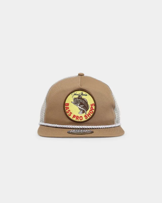 New Era X Nascar BPS MT19 Golfer Trucker Snapback Khaki sold by Culture Kings