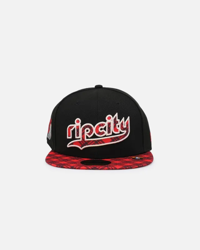 New Era Portland Trail Blazers 'NBA CE Headwear Collection' 59FIFTY Fitted Black sold by Culture Kings