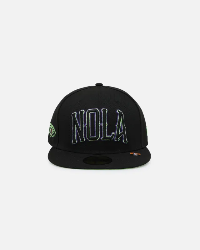 New Era New Orleans Pelicans 'NBA CE Headwear Collection' 59FIFTY Fitted Dark Blue sold by Culture Kings