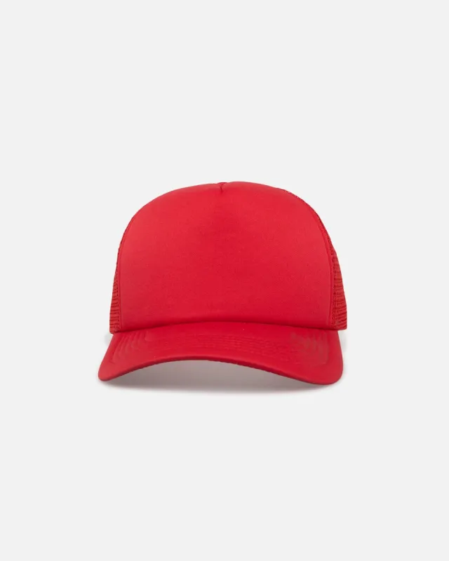 Goat Crew Trucker Mesh Cap Red sold by Culture Kings