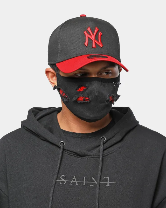 Saint Morta Unisex Tarta Filter Face Mask Black/Red sold by Culture Kings