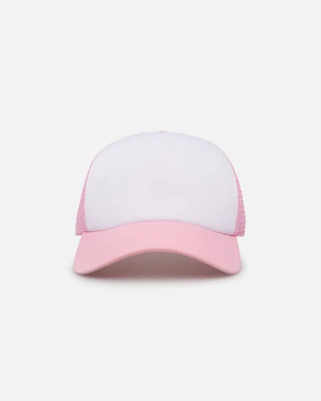 Goat Crew Trucker Mesh Cap White/Pink sold by Culture Kings