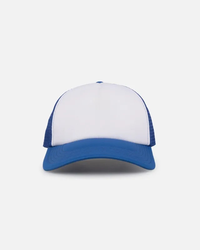 Goat Crew Trucker Mesh Cap White/Royal sold by Culture Kings