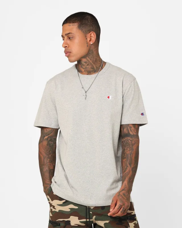 Champion Heritage Small C T-Shirt Oxford Heather sold by Culture Kings