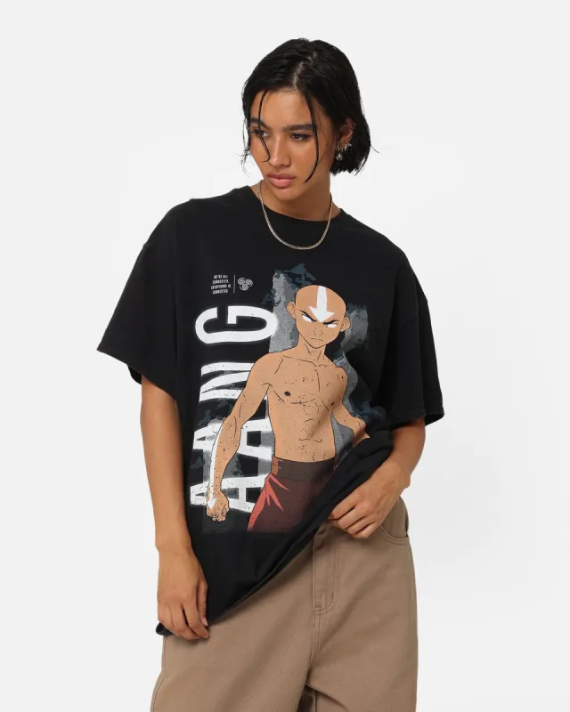 Goat Crew X Avatar: The Last Airbender Aang Vintage T-Shirt Black Wash sold by Culture Kings