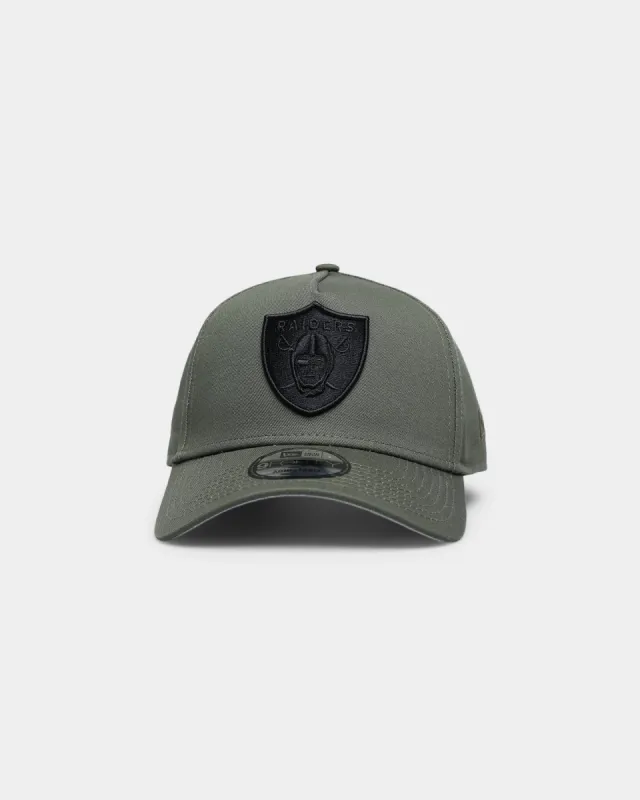New Era Las Vegas Raiders 9FORTY A-Frame Olive sold by Culture Kings