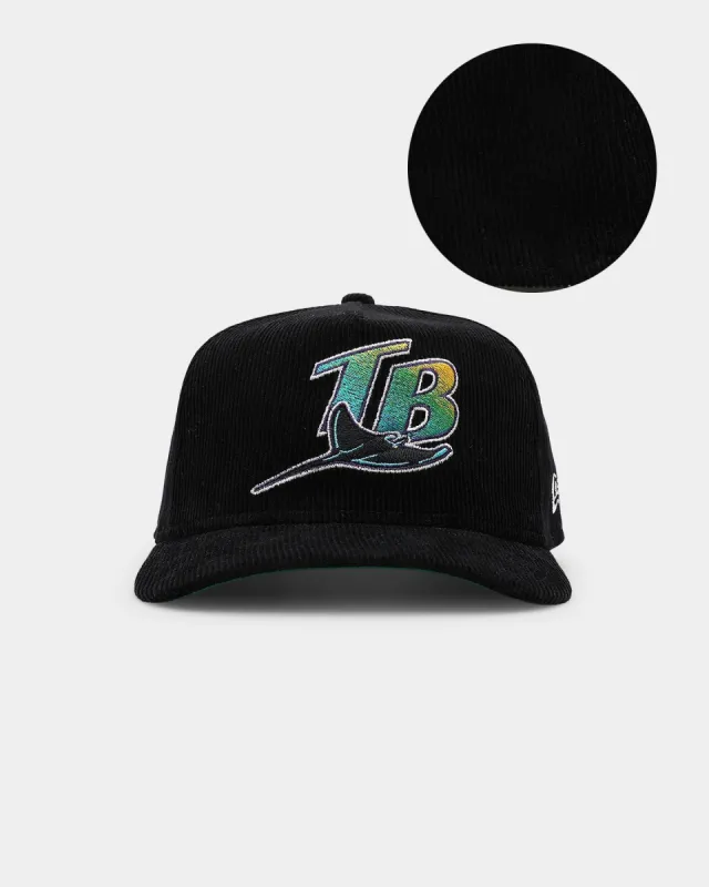 New Era Tampa Bay Rays 'Throwback Corduroy' Golfer Snapback Black sold by Culture Kings