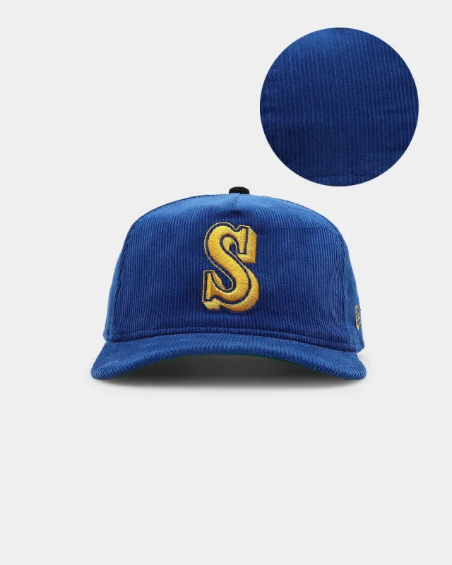 New Era Seattle Mariners 'Throwback Corduroy' Golfer Snapback Blue sold by Culture Kings