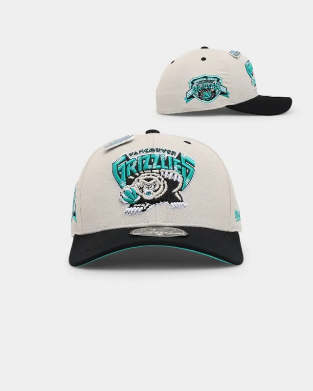 Mitchell & Ness Vancouver Grizzlies 'Diamond' Fitted Bone/Black sold by Culture Kings