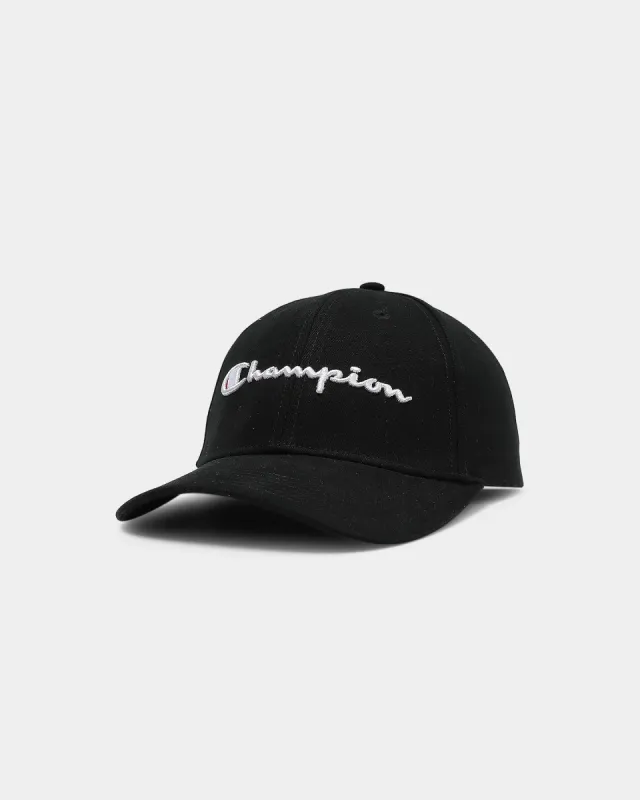 Champion Classic Twill Hat Black sold by Culture Kings