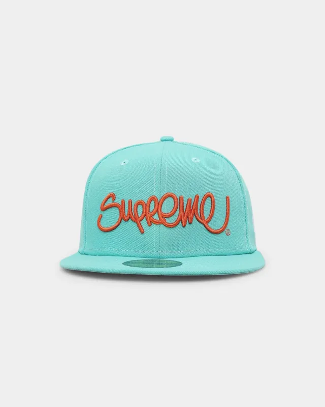 Supreme X New Era Handstyle 59FIFTY Fitted Mint sold by Culture Kings