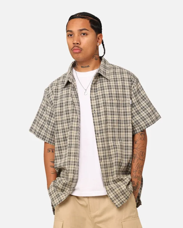 X-Large Kick Check Short Sleeve Shirt Black sold by Culture Kings