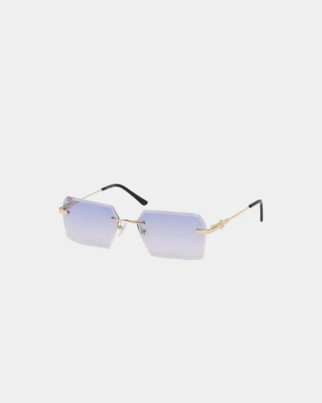 Belvoir & Co Kennedy Sunglasses Blue/Gold sold by Culture Kings