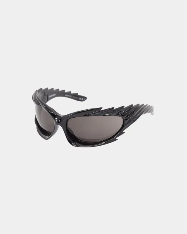 Balenciaga BB0255S-001 78 Sunglasses Shiny Black sold by Culture Kings