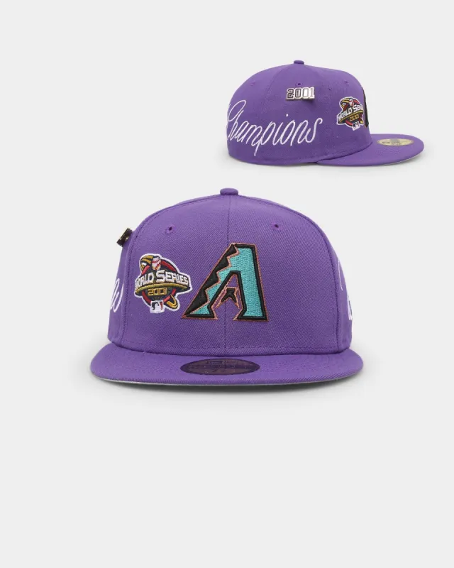 New Era Arizona Diamondbacks 'Historic Champs' 59FIFTY Fitted Purple sold by Culture Kings