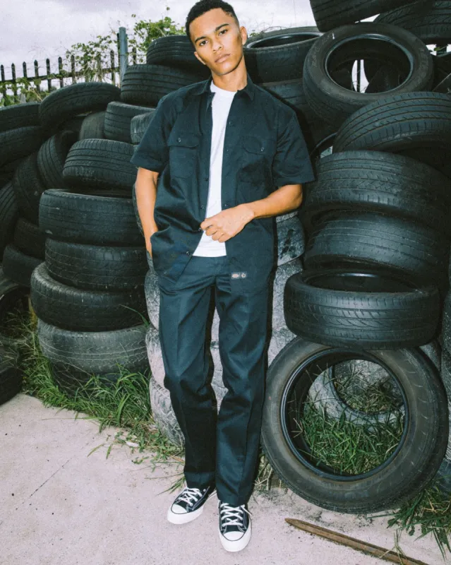 Dickies X Culture Kings CK 100 874 Pants Black/Gold sold by Culture Kings