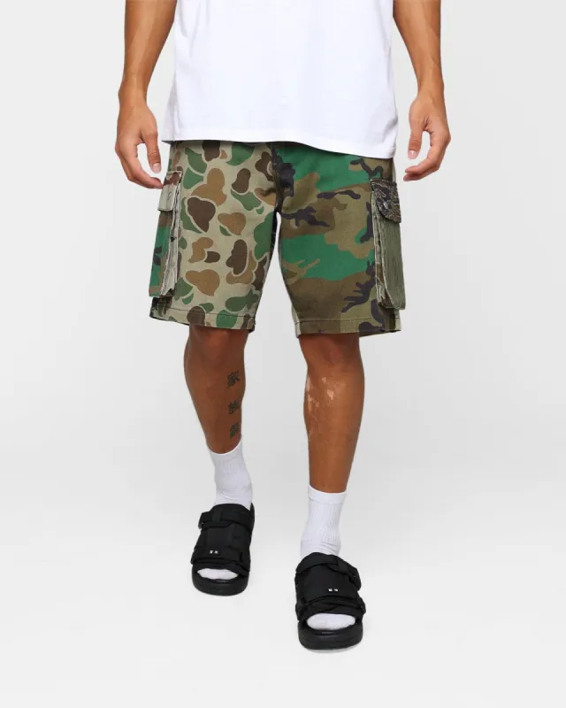 X-Large Crazy Camo Cargo Shorts Camo sold by Culture Kings
