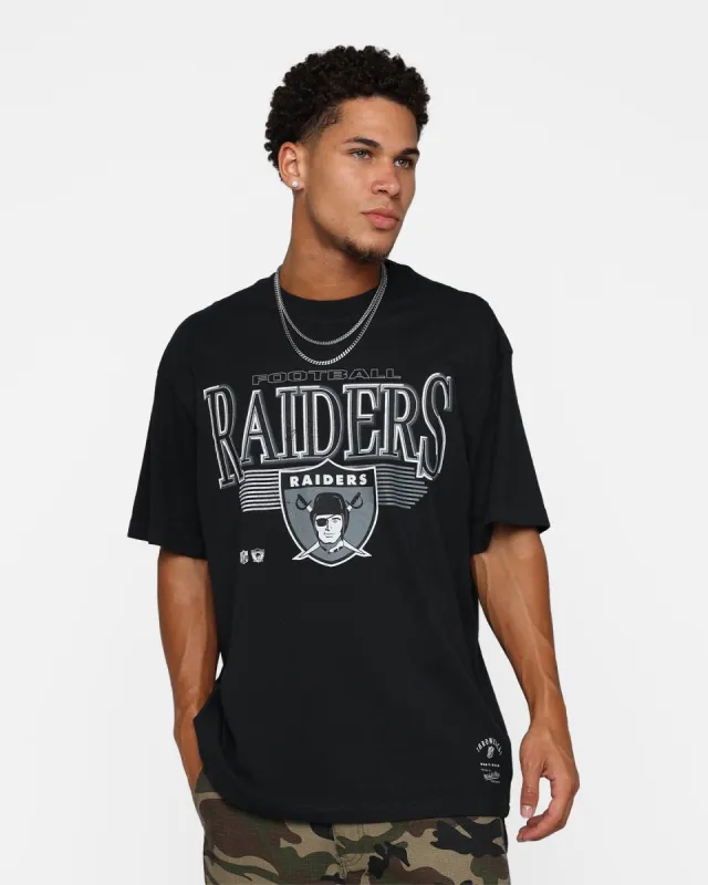 Mitchell & Ness Las Vegas Raiders Underscore T-Shirt Faded Black sold by Culture Kings
