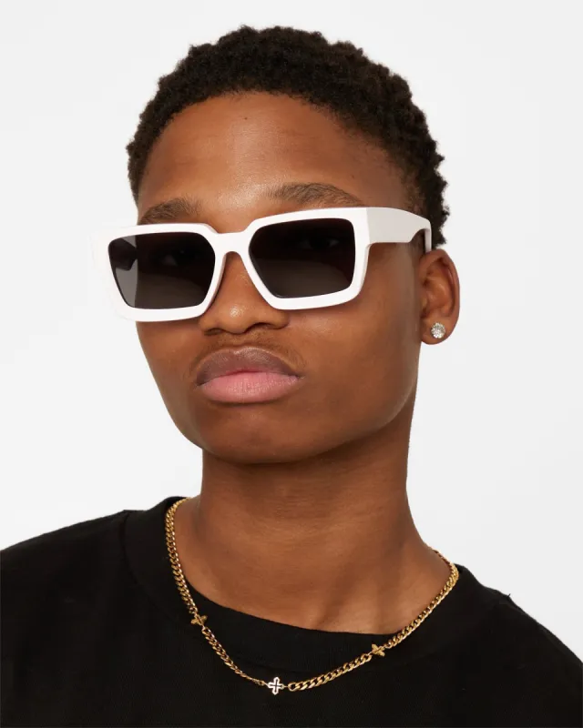 Saint Morta Las Ratas Sunglasses White made by Culture Kings