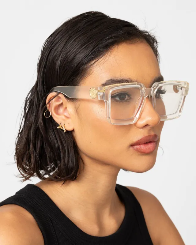 Belvoir & Co Hendrix Billion Sunglasses Transparent sold by Culture Kings