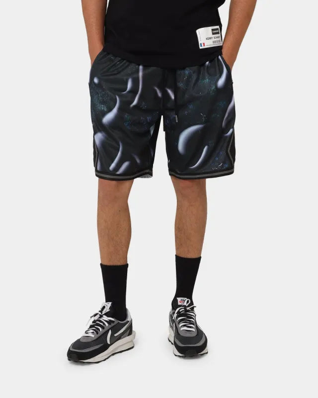 Carré X Kenny Scharf Darkness Of Paris Ball Shorts Black sold by Culture Kings